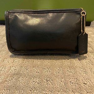 Coach 90s Vintage Chunky Case Makeup/Money Pouch 7165 Cosmetic Bag